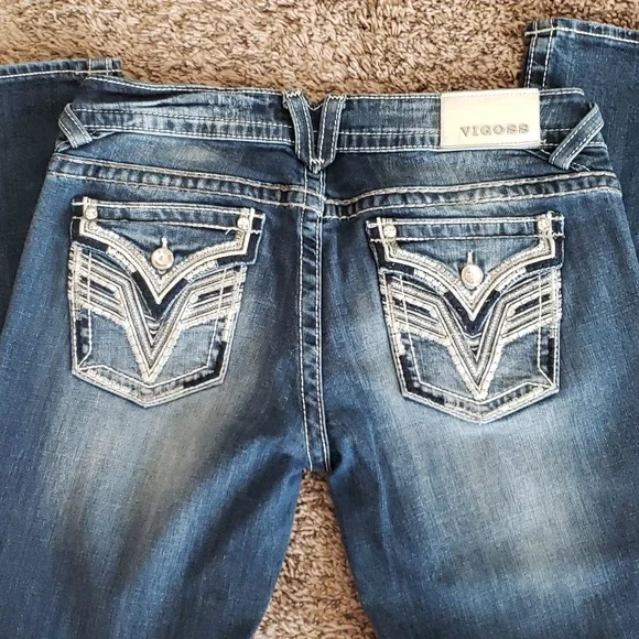74. Vigoss Women's Bootcut Jeans Sz 9/10 - Picture 5 of 5